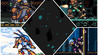 Mega Man X Corrupted  All Boss Fights [upl. by Kirre]