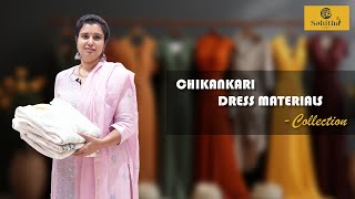 Chikankari Dress Materials Collection  Sahitha Studio [upl. by Ailemor655]