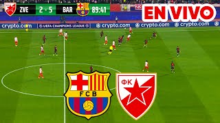 🔴 BARCELONA VS ESTRELLA ROJA PARTIDO EN VIVO  CHAMPIONS LEAGUE  JUEGA LAMINE YAMAL FULL MATCH [upl. by Enninaej]