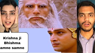 Mahabharat  ep 221 part 1  Bhishma surrenders to Krishna  Pakistani Reaction [upl. by Napoleon]