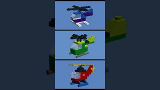 Lego Helicopter  Helicoptero Tutorial lego tutorial ideas legotutorial legoideas legobuild [upl. by Lukin]