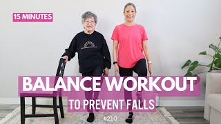 How to Improve Balance  Senior Exercises for Balance [upl. by Deb]