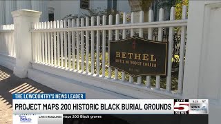 VIDEO Charleston research project maps 200 Black graves [upl. by Sitto]