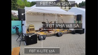 FBT Mitus 152A and FBT WHA 118SA [upl. by Harness11]