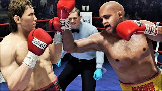 Tommy Morrison vs Michael Moorer Full Fight  Fight Night Champion Simulation [upl. by Annoval]