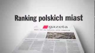 Reklama Gazeta Wyborcza  Ranking Polskich Miast  Wyniki Sondażu [upl. by Gnod]