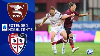 Salernitana vs Cagliari Extended Highlights  Serie A  CBS Sports Golazo [upl. by Esinyt]