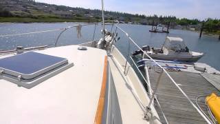 Schucker 430 Pilothouse Motorsailer  Boatshedcom  Boat Ref121200 [upl. by Nauqahs445]