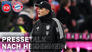 Pressetalk nach FC Heidenheim  FC Bayern  🇩🇪 [upl. by Onairot501]