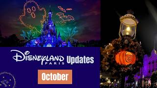 Disneyland Paris October 2024 Updates [upl. by Kerwon]