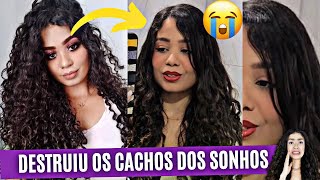 GRAVE CACHEADA ALISOU SÓ A RAIZ DO CABELO INFLUENCIADA PELO TIKTOK E SE ARREPENDEU Saiba tudo [upl. by Cherice878]