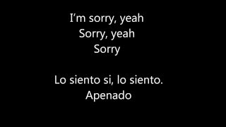 Justin Bieber  Sorry ft J Balvin Lyric  Español [upl. by Ynnaej22]