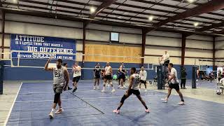 AFVVL Macdill Tournament Dyess AFB Vs Langley AFB Set 1 [upl. by Akcirahs]