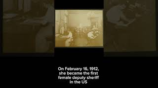 This is Margaret Adams story history thecemeterywanderer womeninhistory sheriff LA [upl. by Orravan]