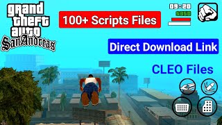 GTA San Andreas 100 CLEO Scripts Files  CLEO Scripts Files GTA San Andreas Cheats Files In Hindi [upl. by Neillij605]