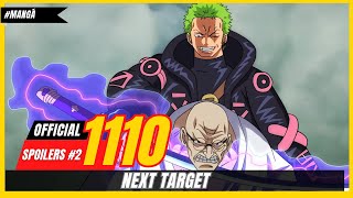 ONE PIECE 1110 SECOND OFFICIAL SPOILER  NEXT TARGET [upl. by Reeher28]