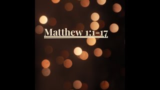 Matthew 1117 [upl. by Romulus68]