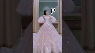 Pretty 🥰 Gowns ✨ choose your name first letter 💌 viralshorts youtubeshorts pretty gowns like [upl. by Abram]