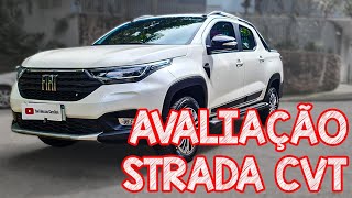 Avaliação Fiat Strada Automática 2023  A Strada CVT com mesmo conjunto mecanico do FIAT PULSE [upl. by Sladen]