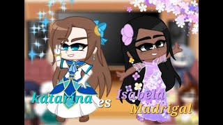 🌺 Otome game no hametsu flag reacciona a Katarina es Isabela Madrigal parte 2✌️ [upl. by Jar]