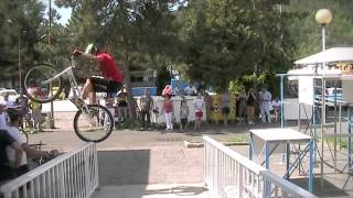 Diego Donadonibus Bike Trial Freestyle [upl. by Ahsinam642]