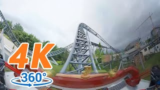 【4K 360 VR Demo】Erlebnispark Tripsdrill Roller Coaster 4K 360 Video Demo [upl. by Itnavart]