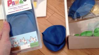 Pawz Dog Boots product review video 1 [upl. by Esyak940]