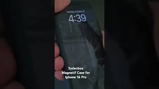 Sydenbox Magnetic case unboxing iphone16pro [upl. by Heda]