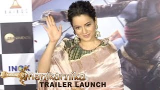 Manikarnika Movie Trailer Launch  Kangana Ranaut  Vijayendra Prasad  Silly Monks [upl. by Uziel]