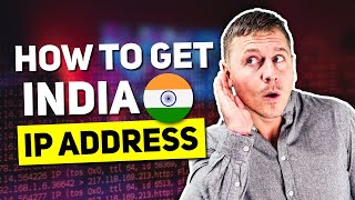 How to get an IP Address in India from Anywhere 📍 BEST INDIAN IP ADDRESS 🇮🇳 [upl. by Waine]