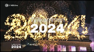 Willkommen 2024  ZDF HD  Berlin 01 JANUARY 2024 [upl. by Anirres]