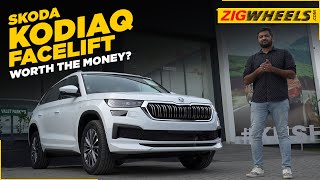 2022 Skoda Kodiaq Facelift I First Look Review I What Has Changed [upl. by Irem]