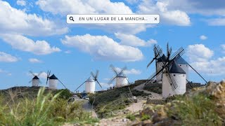 CONSUEGRA y sus molinos  Walking tour 4k [upl. by Acnoib]