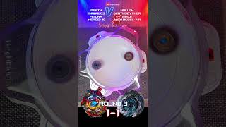 BEYBLADE BURST  DEATH DIABOLOS VS HOLLOW DEATHSCYTHER beyblade beybladeburst gaming [upl. by Yelhak]