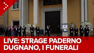 LIVE Strage Paderno Dugnano i funerali diretta video [upl. by Blount]