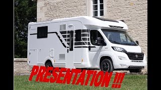 Cyril et Hedi de Camping car 69 présentent le FLORIUM 70 LMF BLACK PEARL [upl. by Atinev]