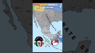 LOS ESTADOS CONFEDERADOS countryballs mapa curiosidades historia guerra [upl. by Gabriele]