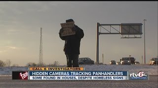 Cash flows to Indianapolis panhandlers caught in lies [upl. by Hildagard]