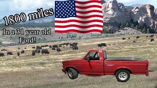 1800 miles in a 31 year old Ford Lightning across the USA What could go wrong roadtrip [upl. by Aranat]