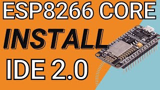 ESP8266 install Arduino IDE 2 in 90 seconds ESP8266 [upl. by Akerehs]