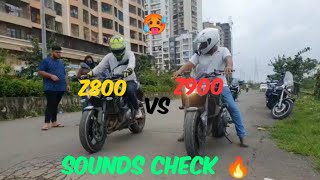 Kawasaki z800 vs z900 sound and top speed check 🔥sound superbike viral trending keepsupporting [upl. by Bernardina]