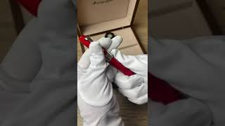 Montegrappa Extra 1930 Red Fountain Pen Unboxing [upl. by Aleydis]