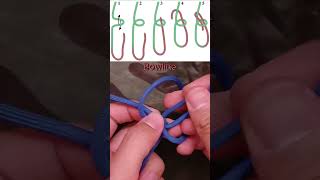 Bowline Knot knot bushcraft camping [upl. by Nerek]