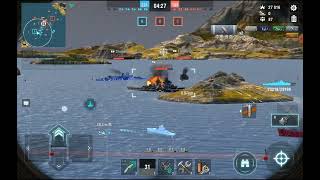 World of Warships Blitz  Tier 8 France Cruiser Bayard 30 [upl. by Leasim95]