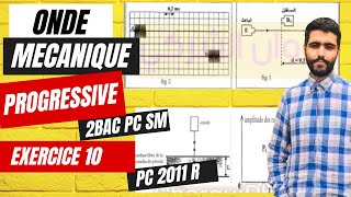 Onde Mecanique Progressive2BACBiof PCSMSVTSTESTMCorrection Exercice 10 Astuce‼️ [upl. by Forsta966]