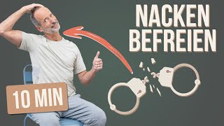 Nackenverspannungen EFFEKTIV lösen ✅ 10 Minuten Nacken Übungen [upl. by Suiddaht95]