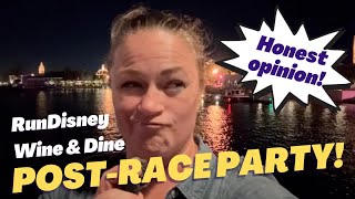 Is the RunDisney Wine amp Dine After Party Worth It Honest Review For 5K and 10K runners [upl. by Aisad370]