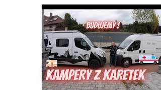 BUDUJEMY KAMPERY Z KARETEK [upl. by Sibie]