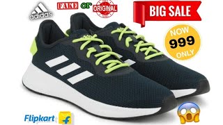 ADIDAS Fluo M Running shoes For Men Navy Under 1000 Unboxing amp Review [upl. by Nimrac651]