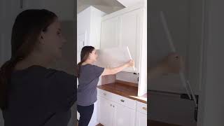 DIY appliance garage to hide the microwave storagesolutions diy homeimprovement kitchenstorage [upl. by Ayk737]